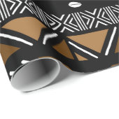 印刷されたアフリカのボゴランのギフトラッピング紙 ラッピングペーパー (ロールコーナー)