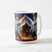 印刷されたコーヒーマグ コーヒーマグカップ (正面右)