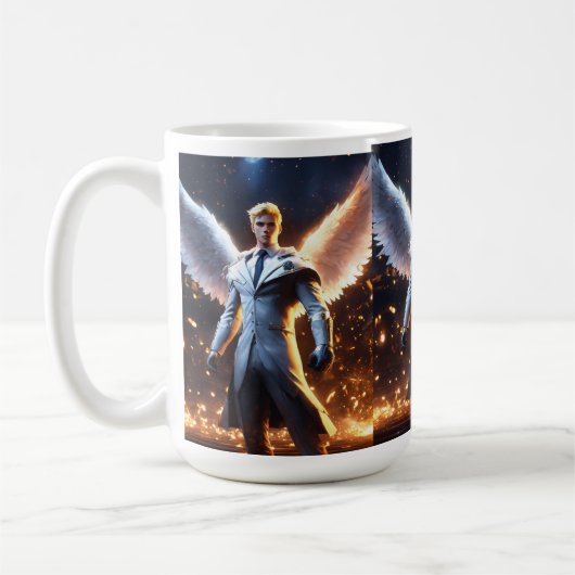 印刷されたコーヒーマグ コーヒーマグカップ (左)