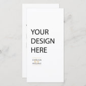 印刷されたプログラム4x8" (正面/裏面)