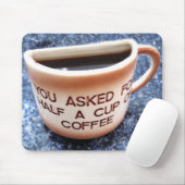 -印刷されたマウスマットコーヒー半分の マウスパッド (マウス)