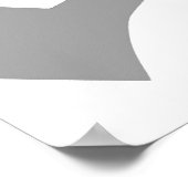 印刷されたマップ ポスター (角)