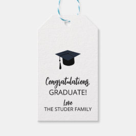 印刷された卒業式のギフトタグ, 卒業式のギフト, 卒業式のギフト ギフトタグ