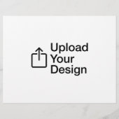 印刷された折り曲げプログラム（折り曲げる必要がある） チラシ (裏面)