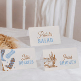 印刷された洋食のテントカード