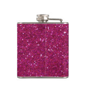 印刷された派手なきらめくダイヤモンド音楽ノート フラスク (裏面)