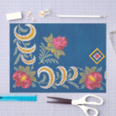 印刷された繊維Pl ATVI用フローラデザイン 薄葉紙 (クラフト)