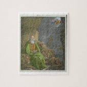 印刷される聖書からのライオンの洞穴のダニエル、 ジグソーパズル (縦)