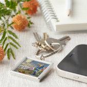 印刷される聖書からの紅海を、分けているモーゼ キーホルダー (側面)