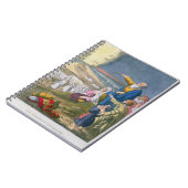 印刷される聖書からの紅海を、分けているモーゼ ノートブック (左側)