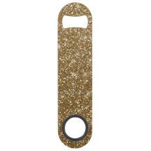 印刷される金ゴールドのグリッター