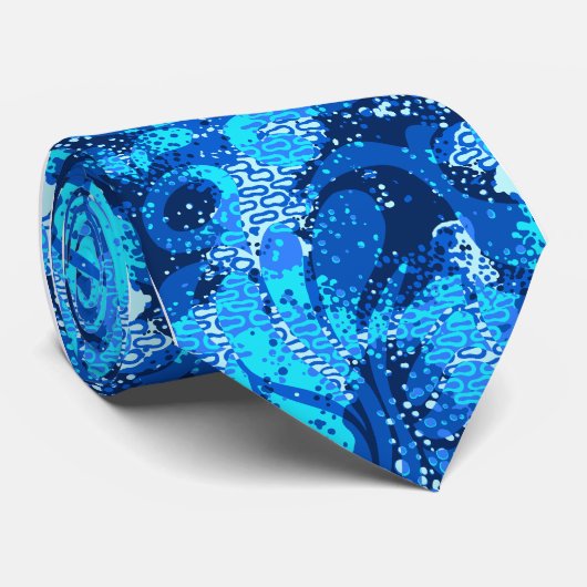 印刷されるHaight Ashburyのサイケデリックな独身の側 ネクタイ (ロール)