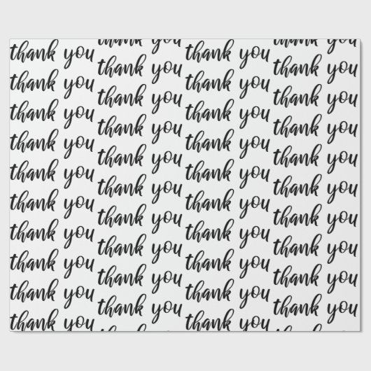 印刷しましたカスタムでユニークなギフトをありがとう ラッピングペーパー (フラット)