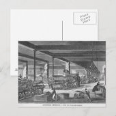 印刷すると座敷が縮まる ポストカード (正面/裏面)