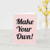 印刷するカスタム カード (黄色い花)