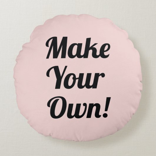 印刷すカスタムる ラウンドクッション (正面)