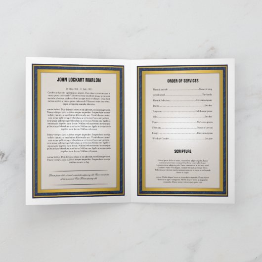 印刷できる葬儀のテンプレート プログラム (内部)