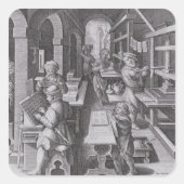 印刷の発達 スクエアシール (正面)