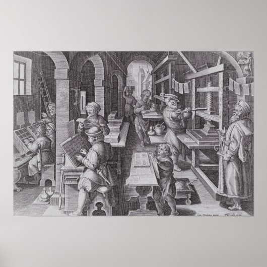 印刷の発達 ポスター (正面)
