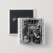 印刷の研修会 缶バッジ (正面&裏面)