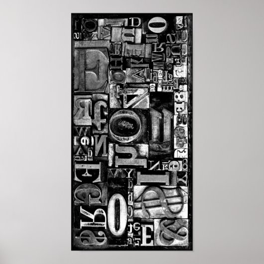 印刷の種類 ポスター (正面)