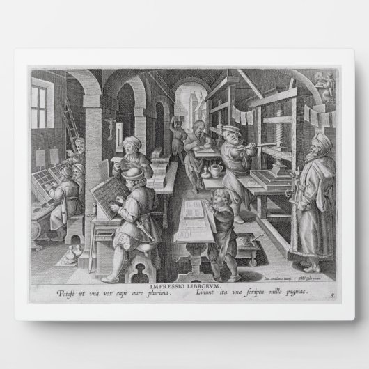 印刷の開発、プレート5 'Nova Re フォトプラーク (正面)