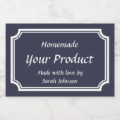 印刷カスタム食品キャニングテンプレートメイスンジャー フードラベル (シングルラベル)