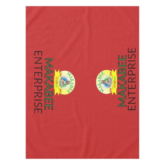 印刷パーソナライズされた済 テーブルクロス (正面)