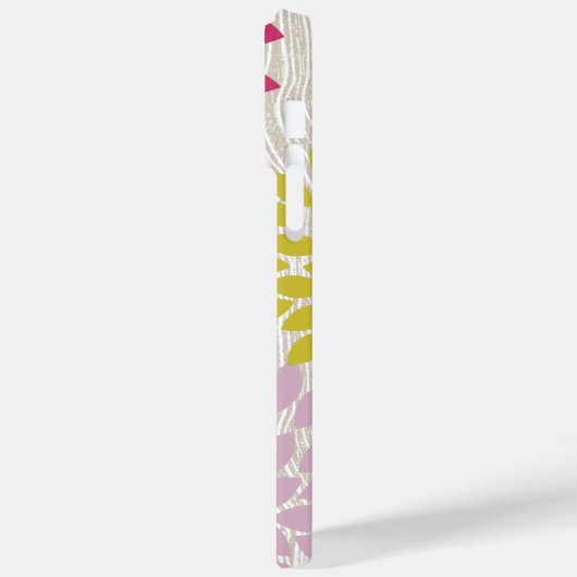 印刷フェイク木型菊フローラ Case-Mate iPhoneケース (裏面 / 左)