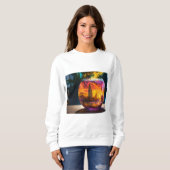 印刷フード付とスウェットシャツ スウェットシャツ (正面フル)