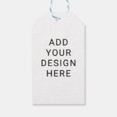 印刷メッセージカード ギフトタグ (裏面)