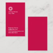 印刷モダン名刺 名刺 (正面/裏面)