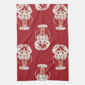 印刷ロブスター キッチンタオル (縦)