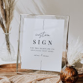 印刷可モダン能なスクリ結婚プトの符号 ポスター