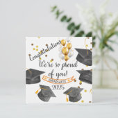 印刷可能なおめでとうグラッドカード シーズンカード (スタンド正面)