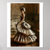 印刷可能なアヴァンギャルド紙ブックドレスコーディネート119 ポスター (正面)