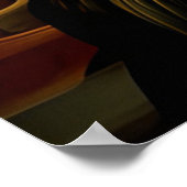 [印刷可能なアート]笑うモナリザ ポスター (角)