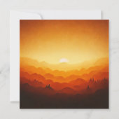 印刷可能なカボチャ収穫秋のスクラップグラデーションブック 招待状 (裏面)