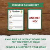 印刷可能なクリスマスゲーム | Christmas絵文字ゲーム シーズンカード