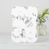 印刷可能なテーブルプレースカード • フラットカード (スタンド正面)