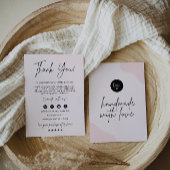 印刷可能なビジネスサンキューカード サンキューカード