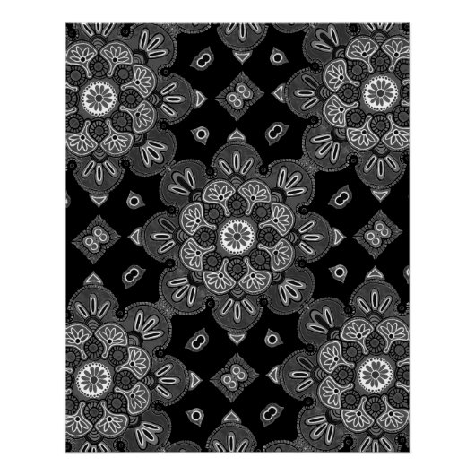 印刷可能なポスターとMedallionデザイン ポスター (正面)