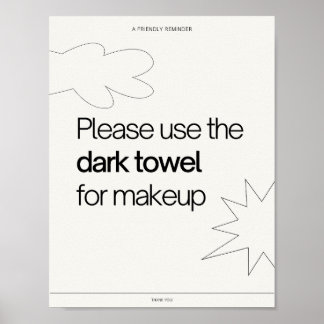 印刷可能なリマインダーホステルベッド&ブレックファースト情報 ポスター