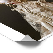 印刷可能な前衛様式ゴシック様式のバロック様式の女性120 ポスター (角)