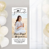 印刷可能な卒業おめでとう大きな縦写真 ポスター