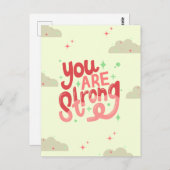 印刷可能な可愛い強いグリーティングカード ポストカード (正面/裏面)