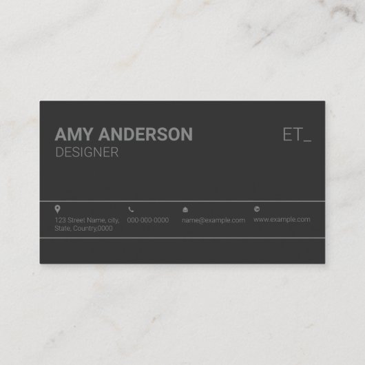 印刷可能な名刺 名刺 (裏面)