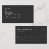 印刷可能な名刺 名刺 (正面/裏面)