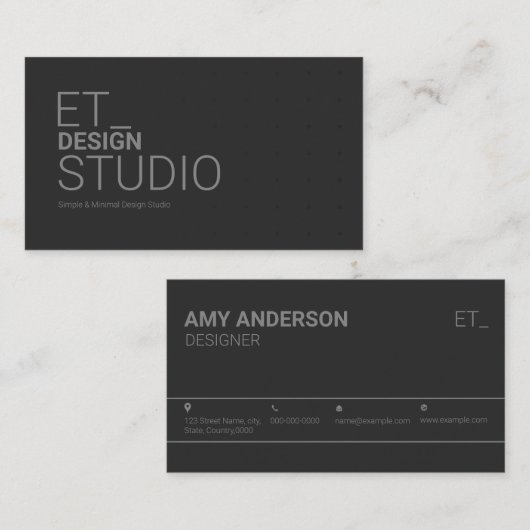 印刷可能な名刺 名刺 (正面/裏面)