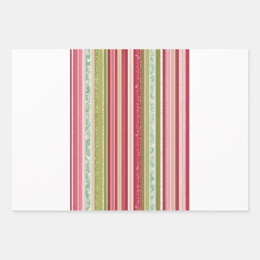 印刷可能な和紙テーストライププの ラッピングペーパーシート (正面3)